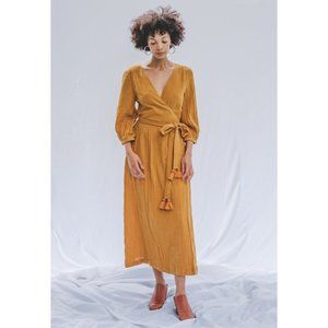 SOLD - NWT Voloshin Louisa Gauze Wrap Dress - S